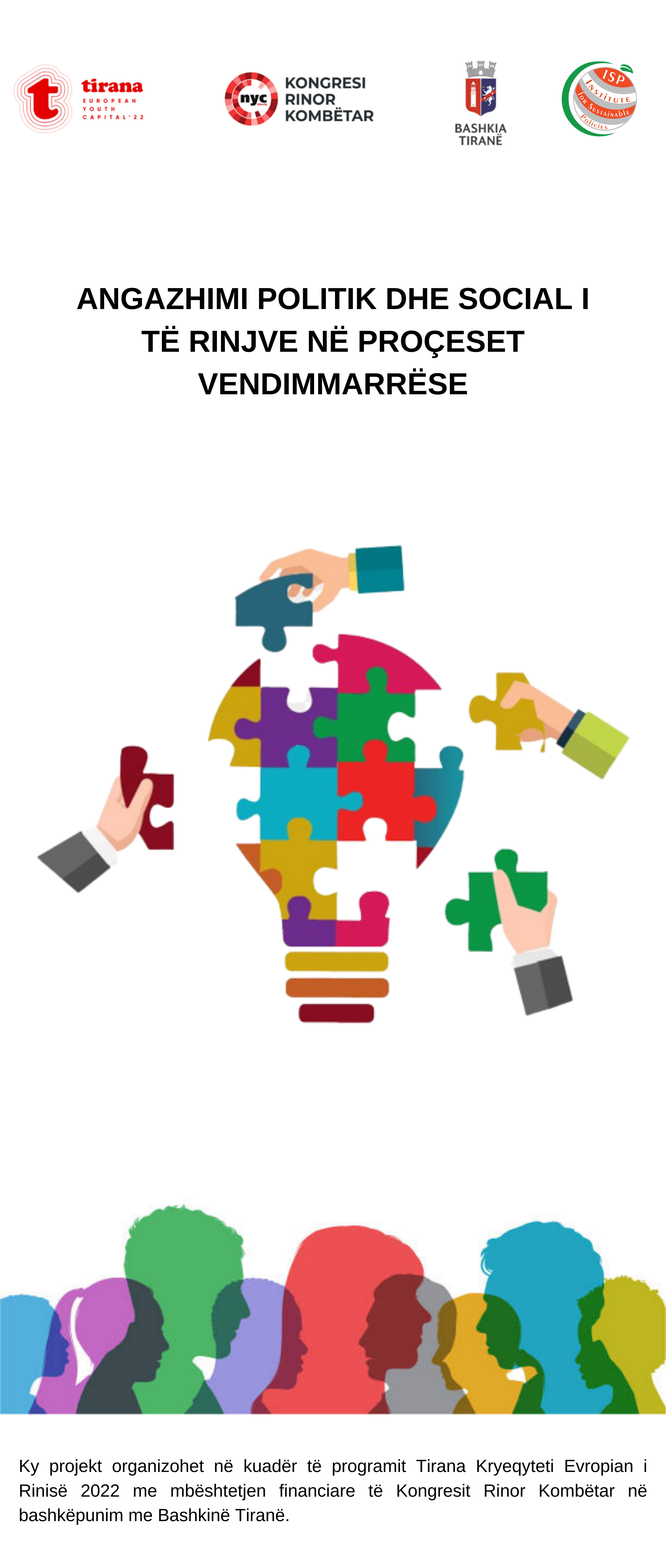 Angazhimi politik dhe social i te rinjve ne proceset vendimarrese